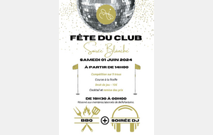 SAVE THE DATE : FÊTE DU CLUB
