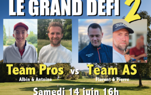 BREAKING NEWS : Retour du grand défi !