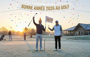 Bonne année golfique !
