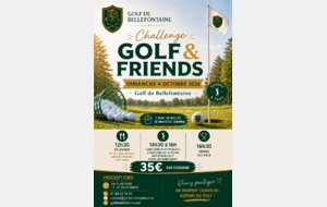 Golf &amp; friends à Bellefontaine