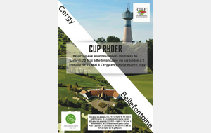 Cup Ryder Bellefontaine/Cergy