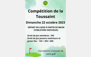 Compétition de la Toussaint